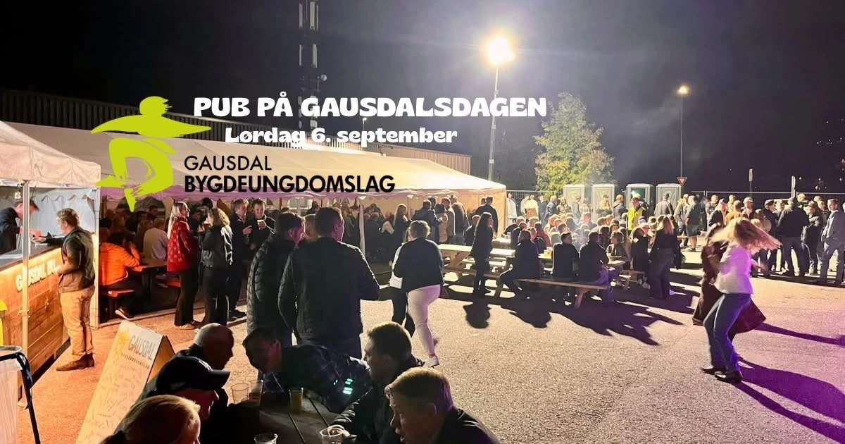 Pub på gausdalsdagen med GBU