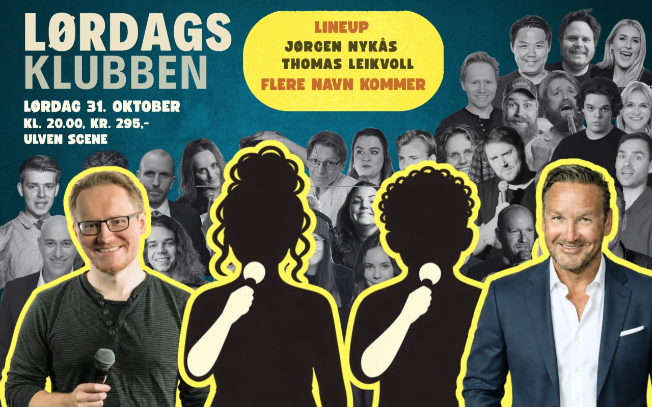 Lørdagsklubben med Jørgen Nykås, Thomas Leikvoll m.fl
