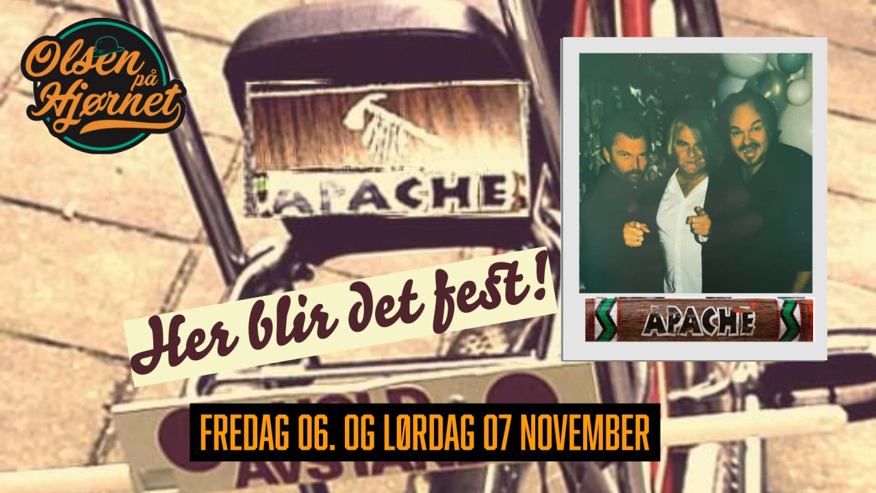 Partybandet Apache // Olsen på Hjørnet