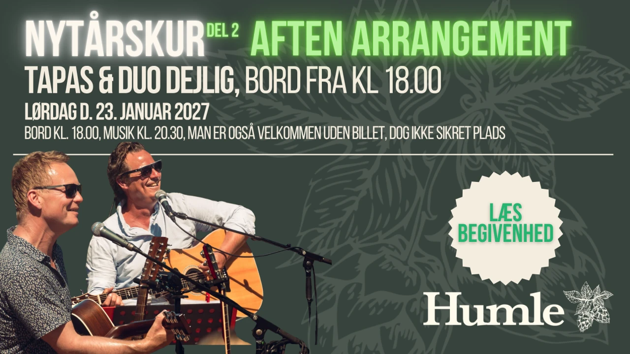 NYTÅRSKUR del ⓶ // Tapas & Duo Dejlig