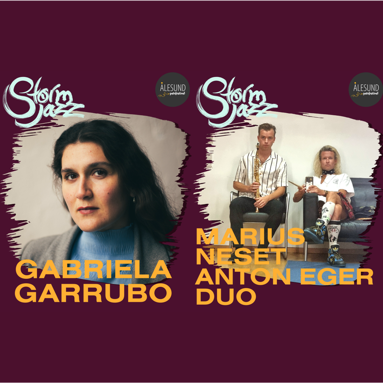 Stormjazz 2026: Trippelkonsert: Gabriela Garrubo + Neset/Eger + Sirkelen Jazz Orchestra & JAM