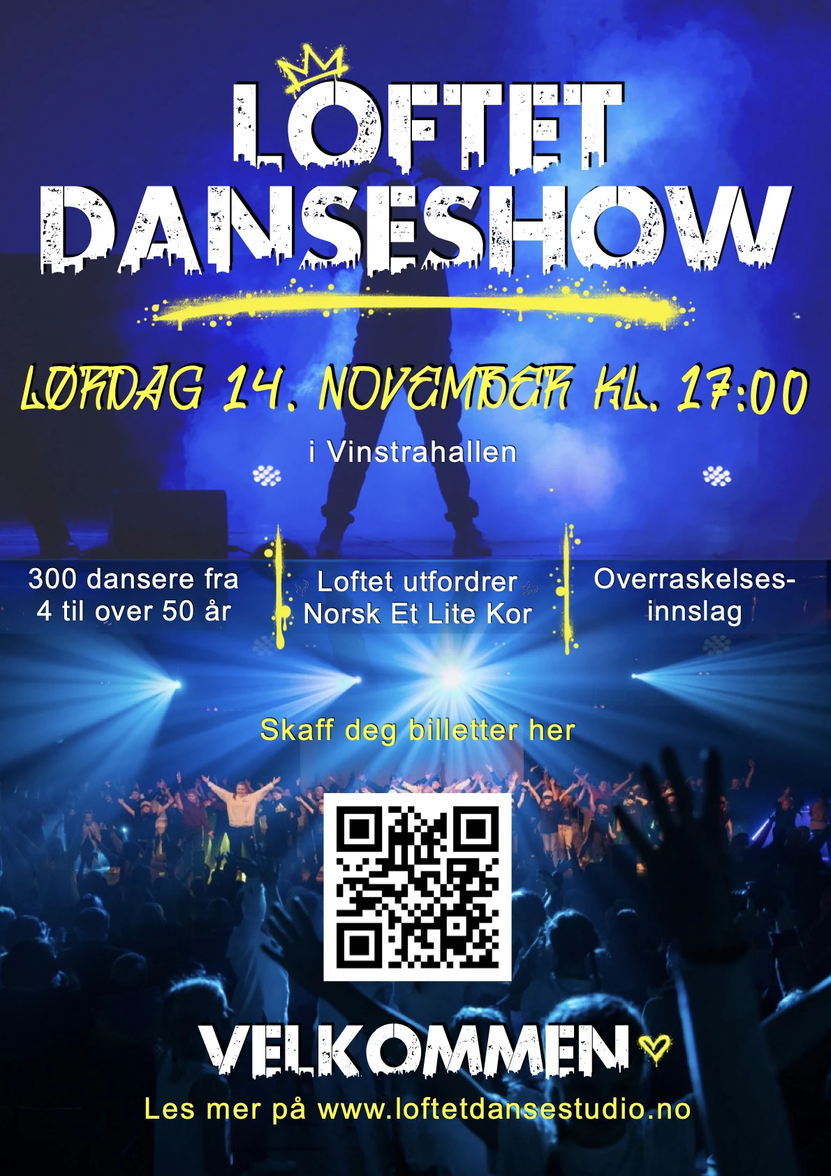 Loftet danseshow høsten 2026