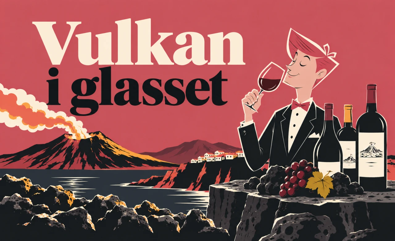 Vulkan i glasset