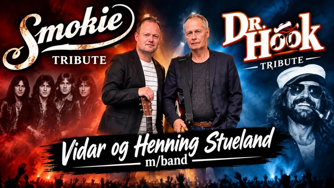 Smokie & Dr.Hook Tribute med Vidar & Henning Stueland