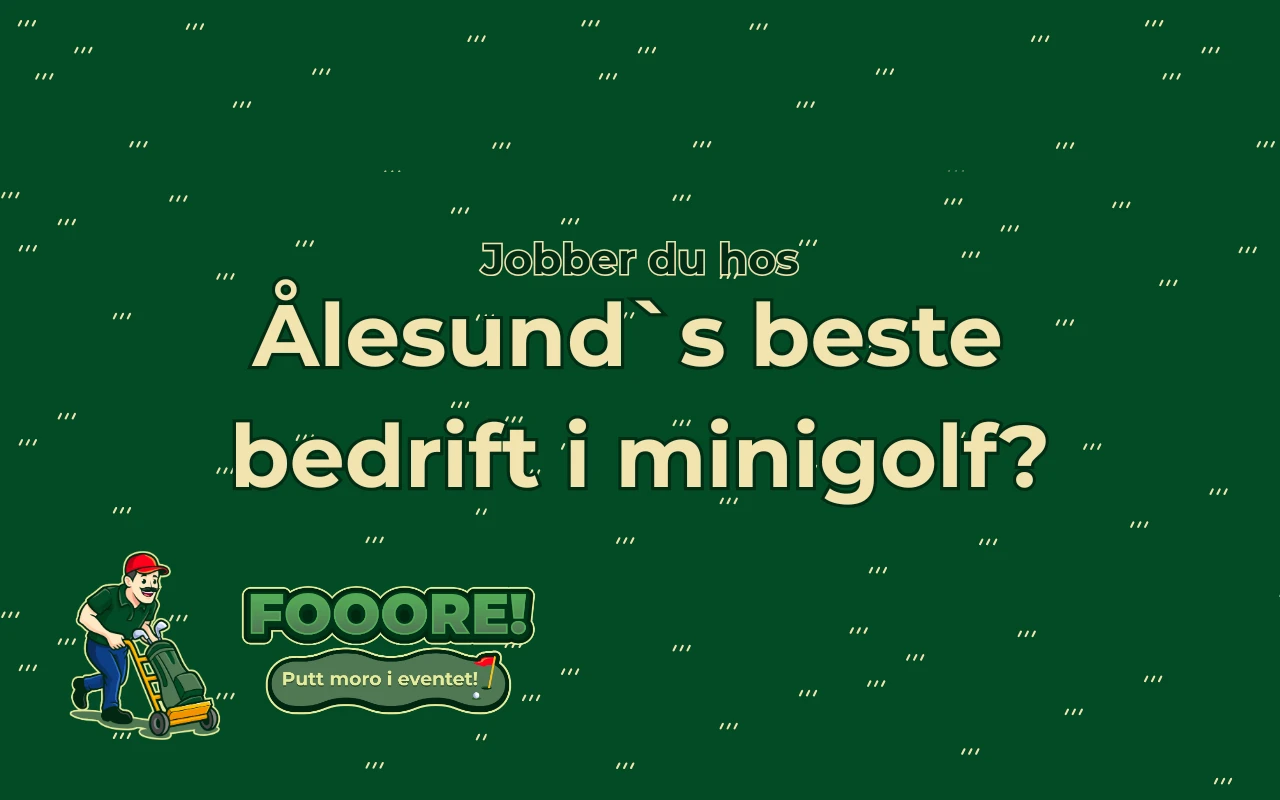 Bedriftsturnering i minigolf