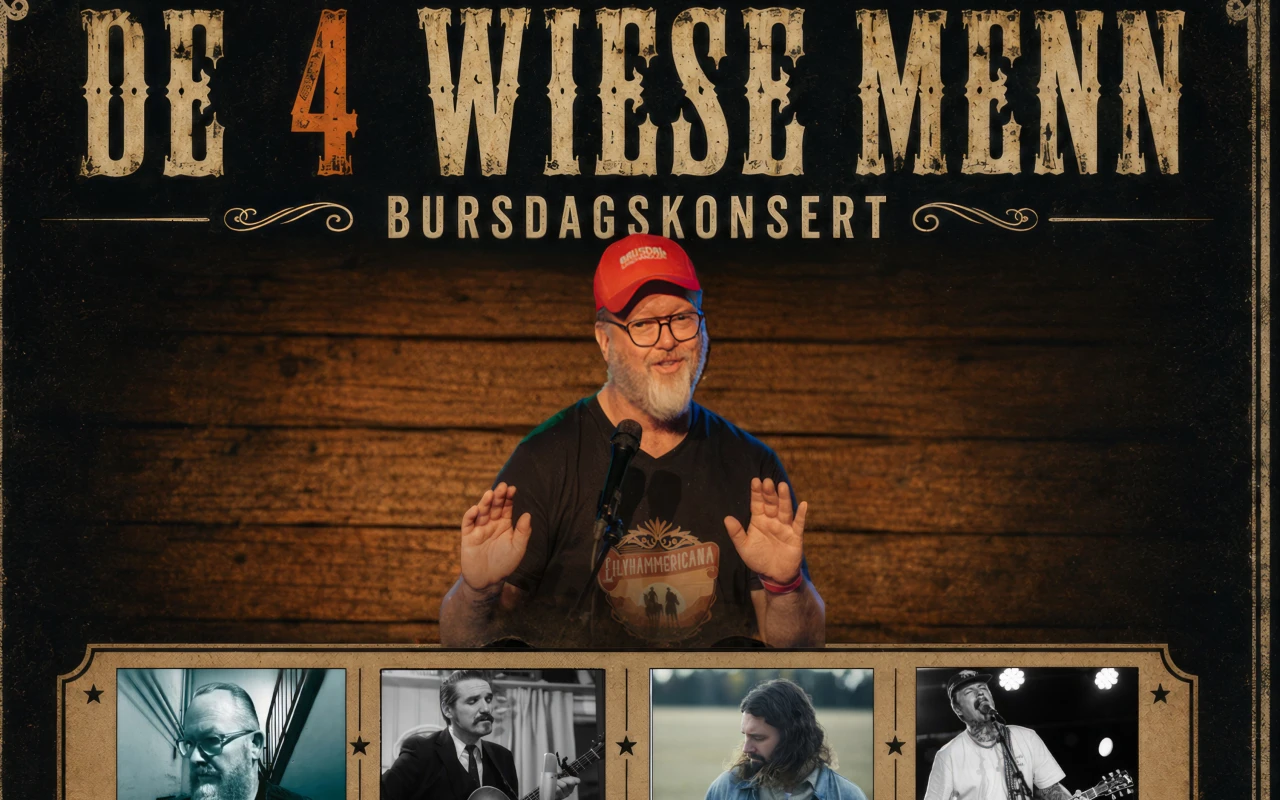 DE 4 WIESE MENN/ Stein`s bursdagskonsert