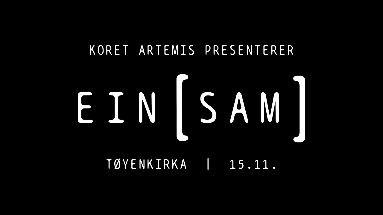 EIN[SAM]: 15. nov, kl. 16:30