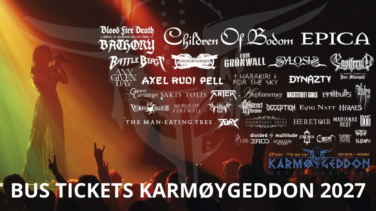 Bus Tickets Karmøygeddon 2027