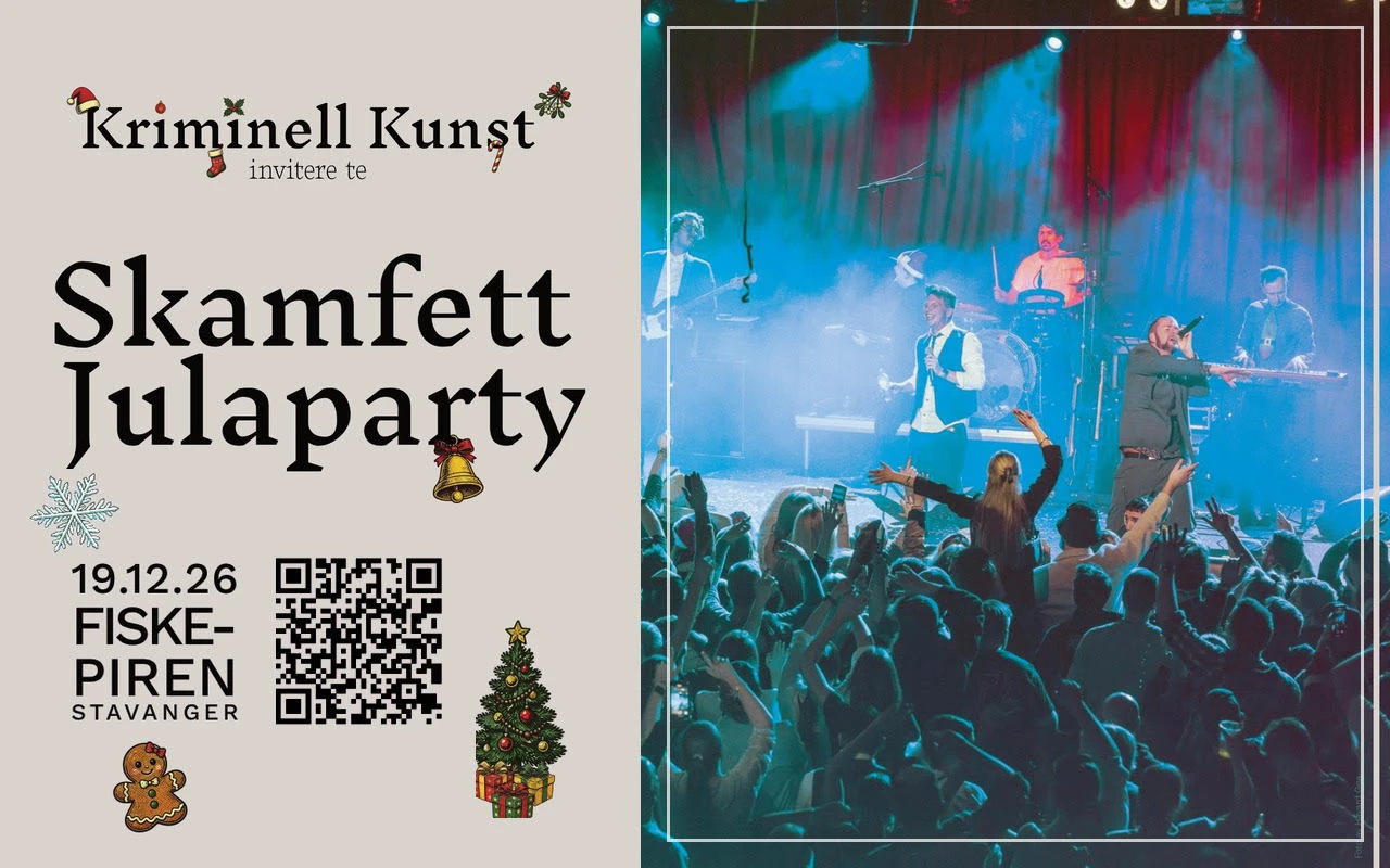 SKAMFETT Julaparty 2026 // Fiskepiren
