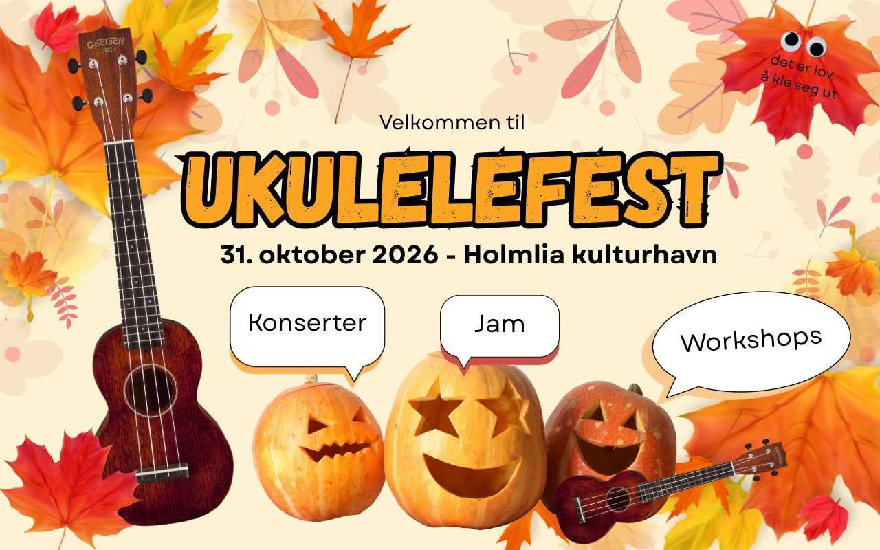 Ukulelefest på Holmlia
