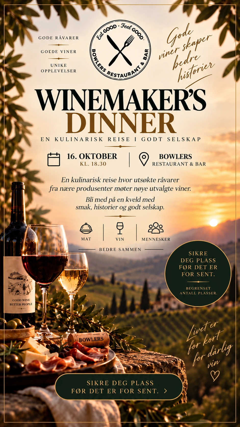 Wine Makers Dinner 