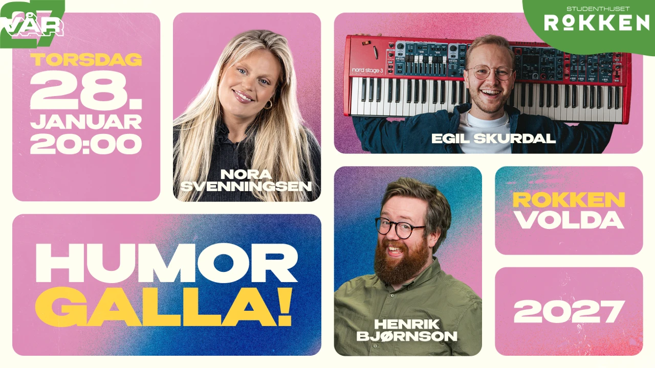 Humorgalla // ROKKEN