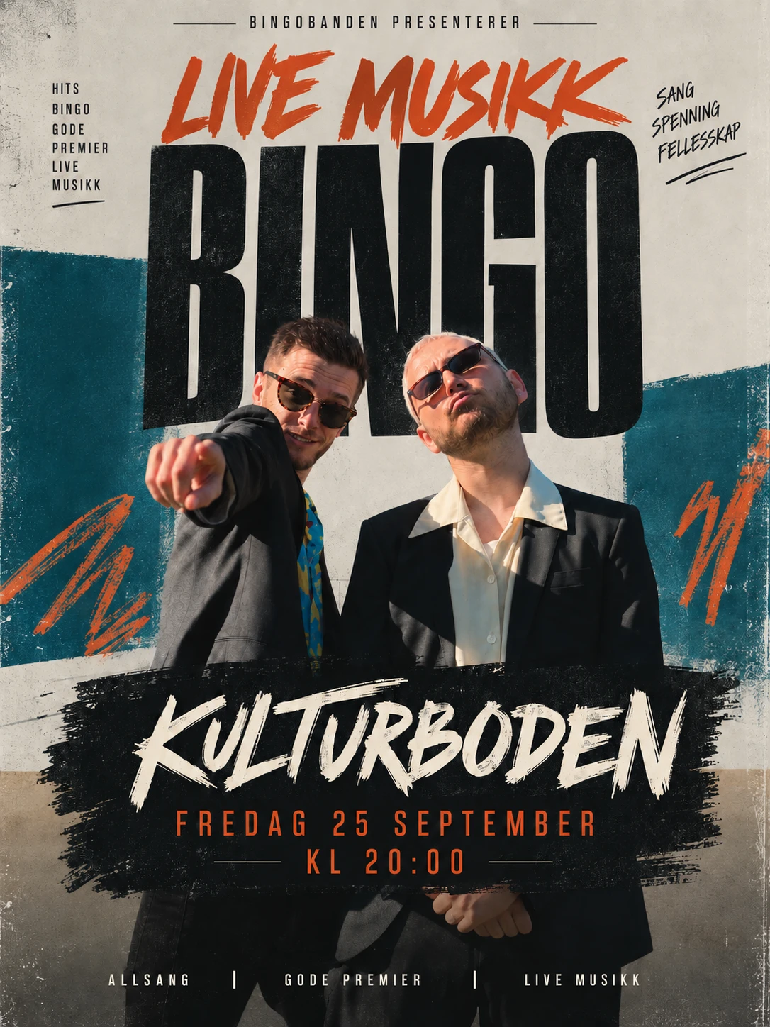 LIVE MUSIKK-BINGO & ALLSANG