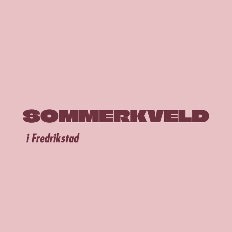CHRIS HOLSTEN - SOMMERKVELD i Fredrikstad