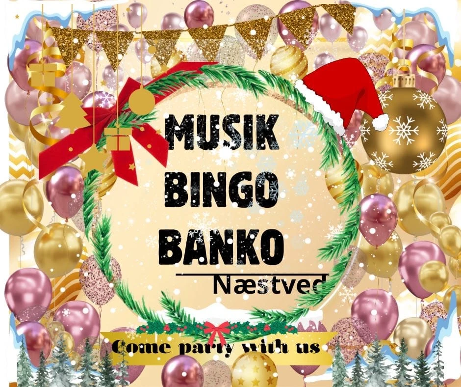 Musik Bingo Banko på Avenue Næstved - Julefest
