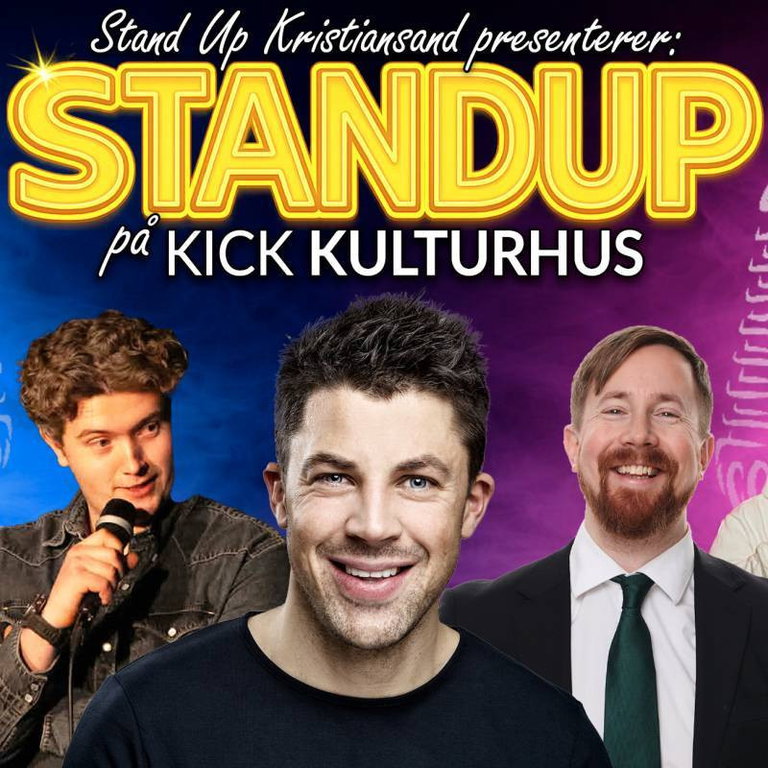 Stand Up Kristiansand på Kick Kulturhus / Headliner "Nilsi"