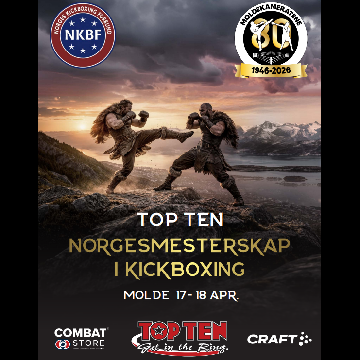 TOPTEN NM i Kickboxing 2026
