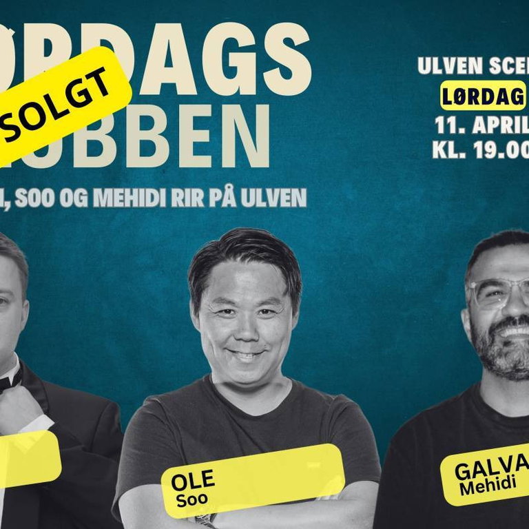 UTSOLGT! Fladseth, Soo og Mehidi rir på Ulven -