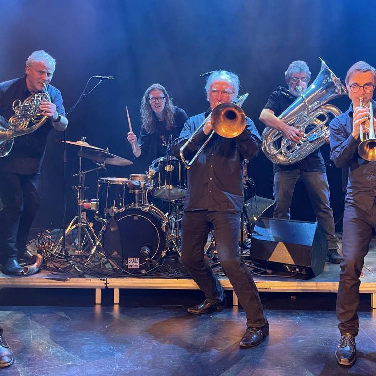Friluftsjazz med The Brazz Brothers på Alnes