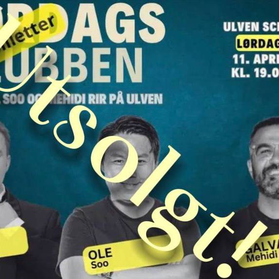 UTSOLGT! Fladseth, Soo og Mehidi rir på Ulven -