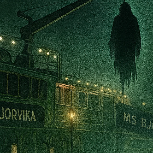 Halloween på Spøkelsesskipet MS Bjørvika
