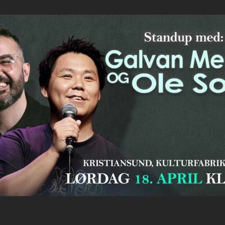 Standup med Galvan Mehidi & Ole Soo // Kulturfabrikken