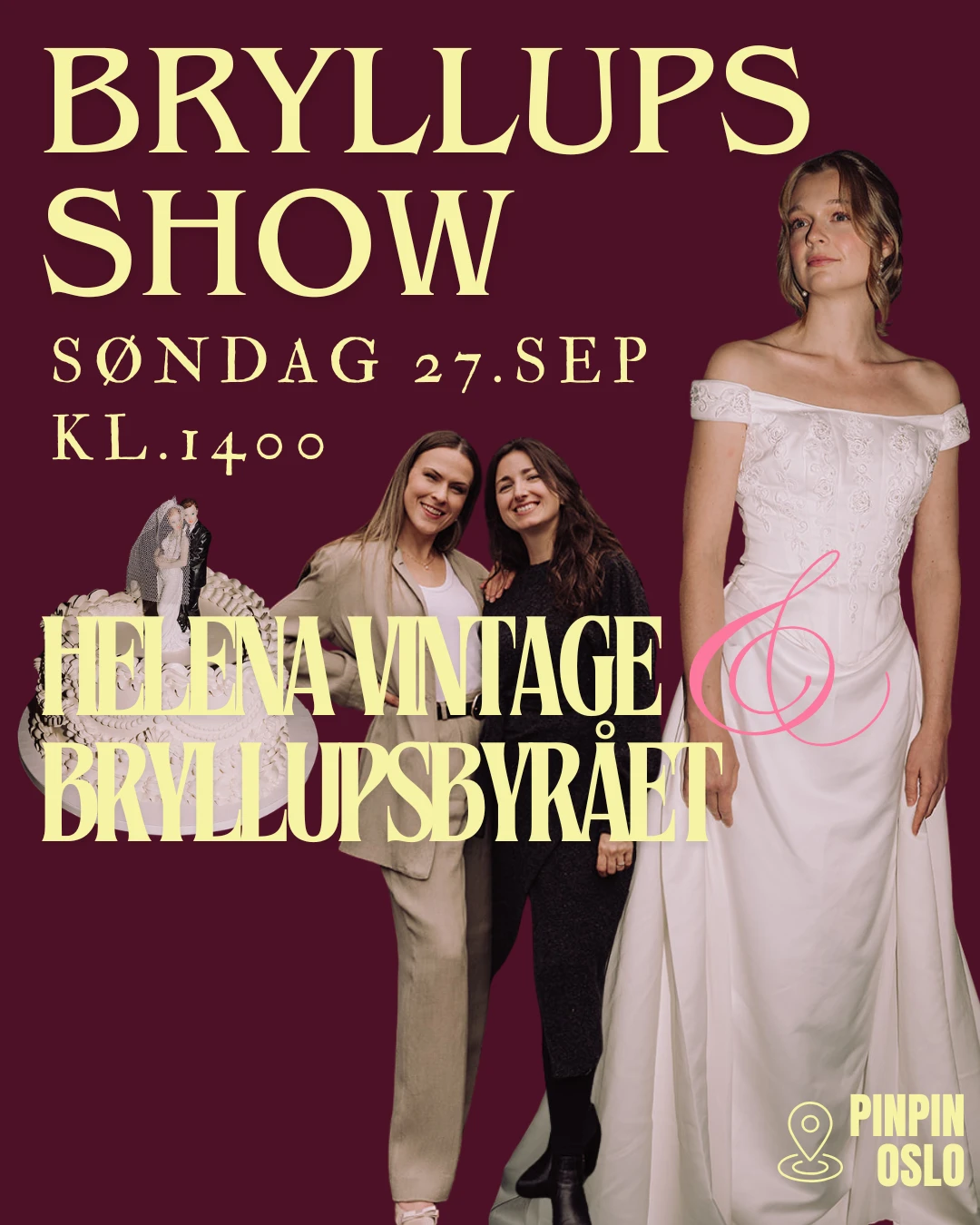 Bryllupsshow i regi av Helena Vintage