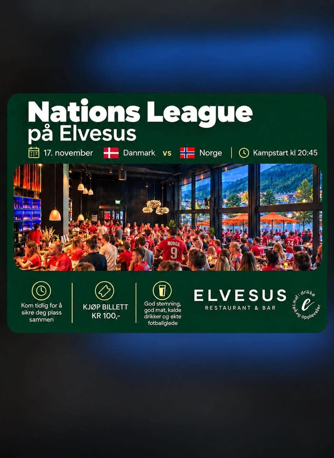 Danmark vs Norge