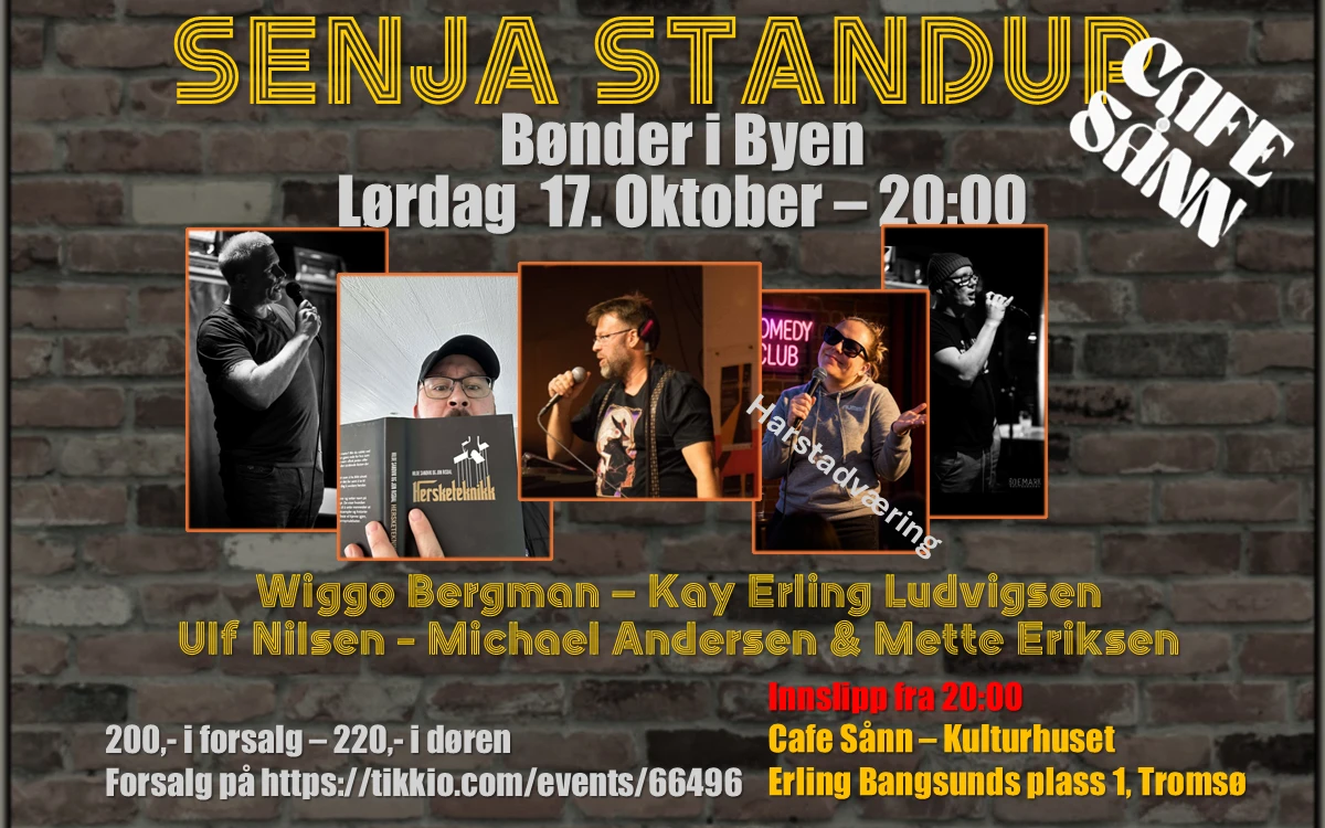Senja Stand Up - Bønder i byen