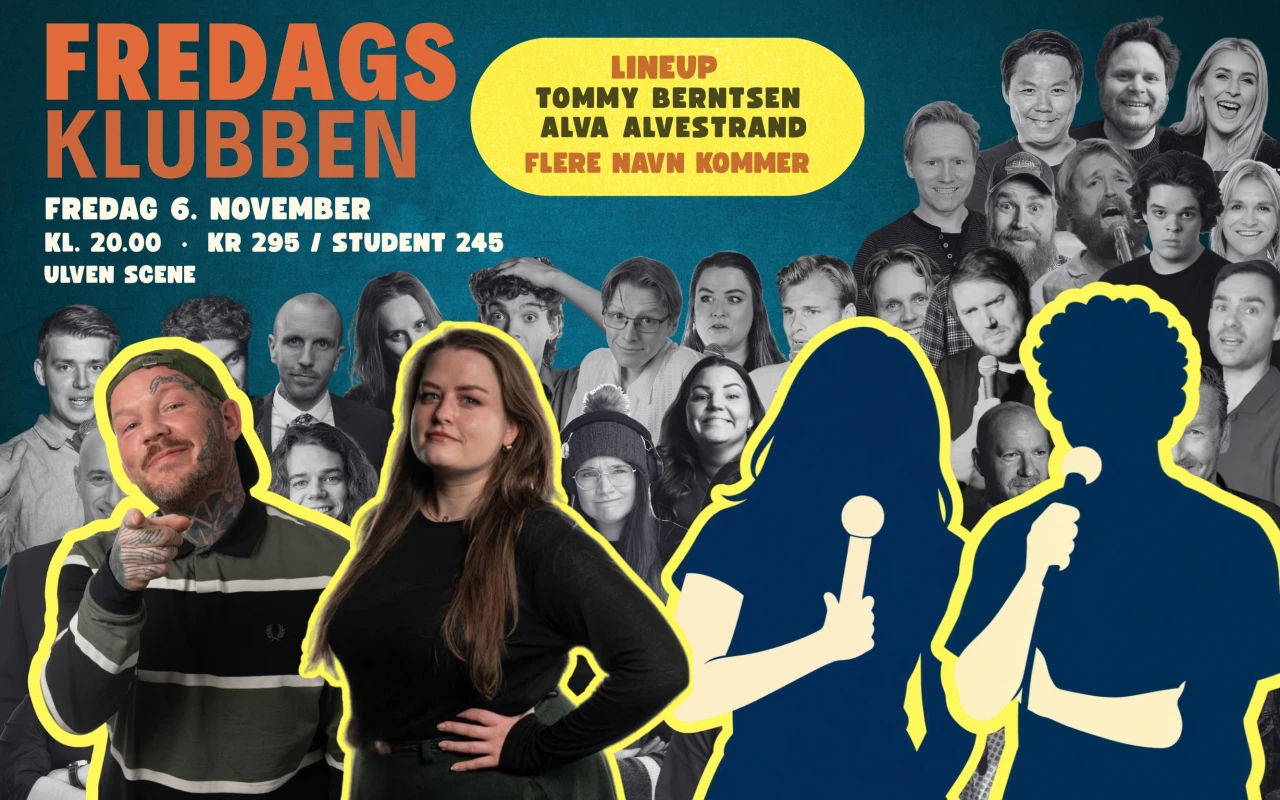 Fredagsklubben - Tommy Berntsen, Alva Alvestrand, Thomas Leikvoll m.flere