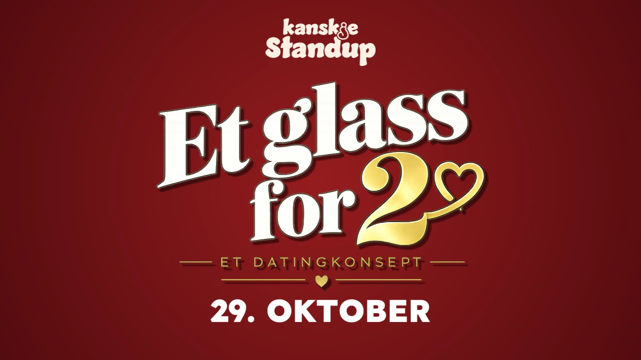 Kanskje standup presenterer: Et glass for 2