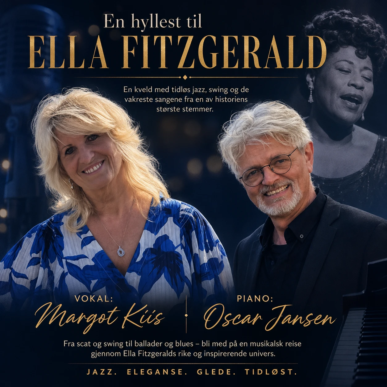 En hyllest til Ella Fitzgerald Kiis/Jansen @Piren Kulturrom