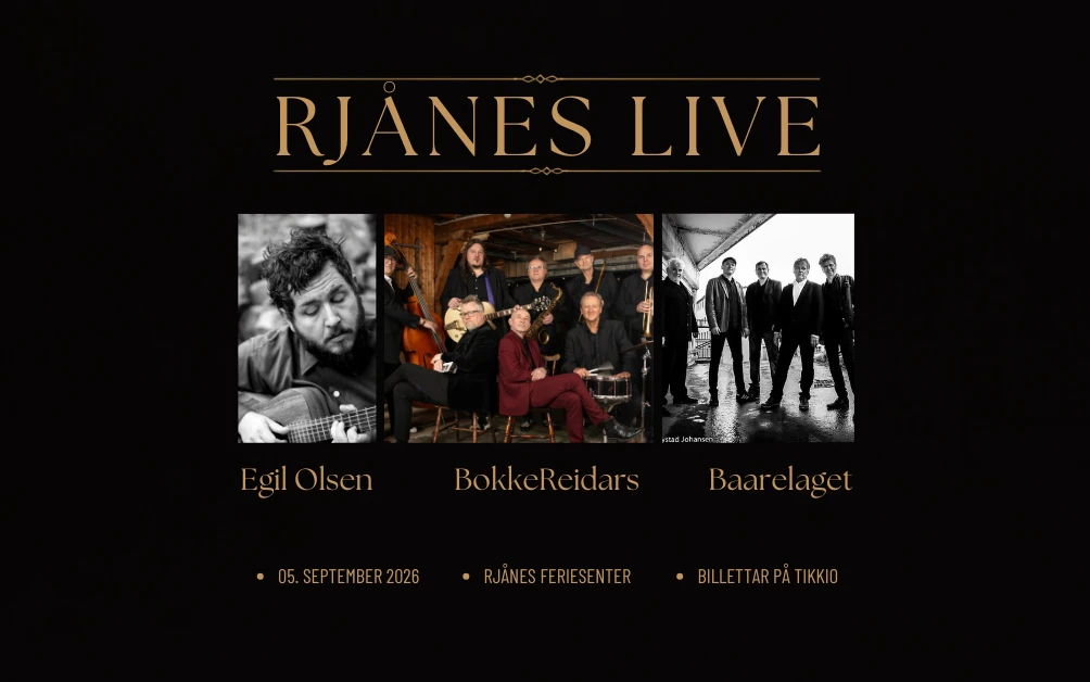 RJÅNES LIVE // BokkeReidars Blues Band // Baarelaget // Egil Olsen