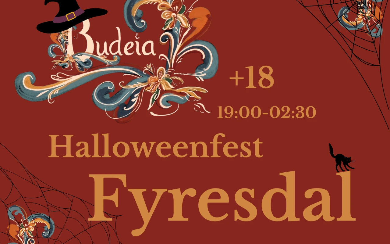 HALLOWEEN PÅ BUDEIA FYRESDAL! 👻🎃