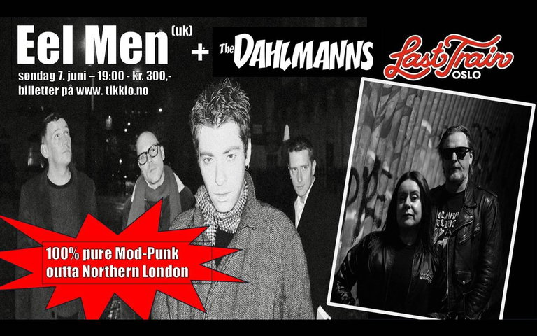 Bilde for arrangement Eel Men (UK) // Dahlmanns (NO)