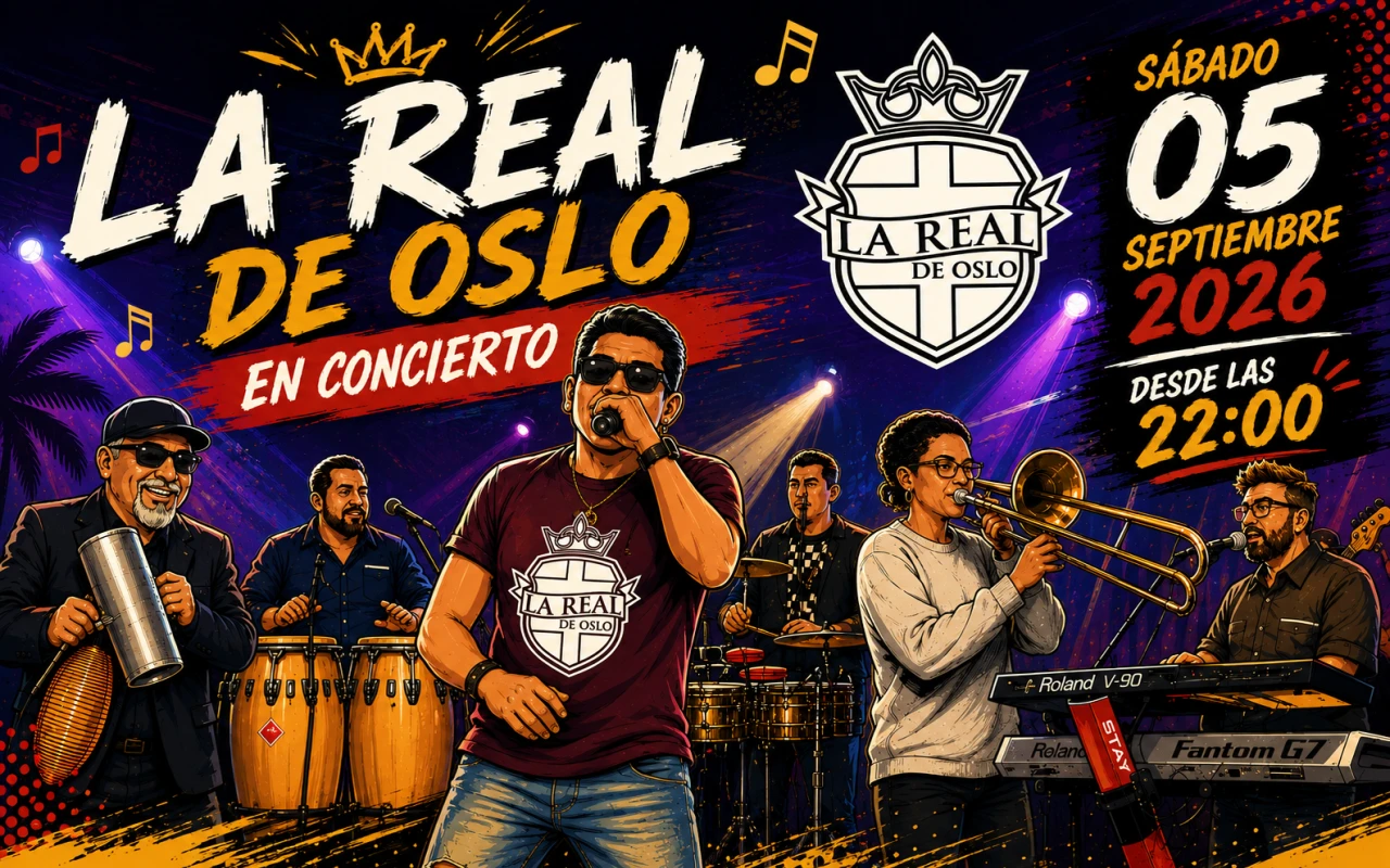 La Real de Oslo Live en Olearys