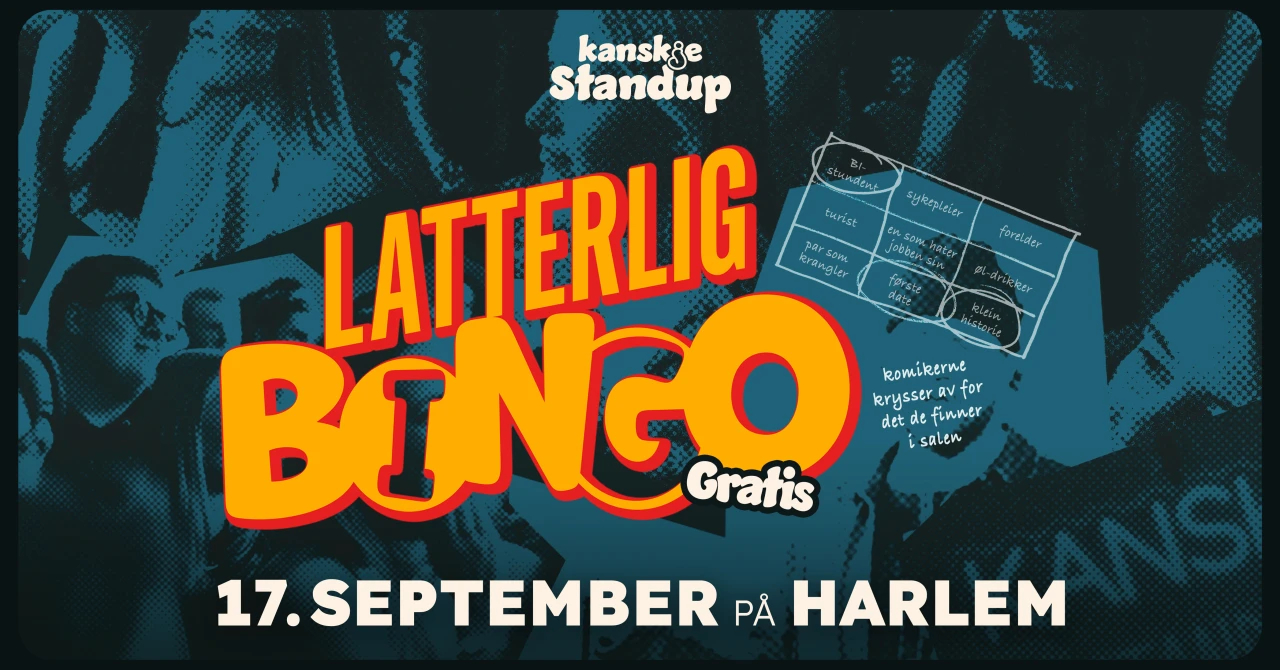 Kanskje Standup presenterer: Latterlig Bingo