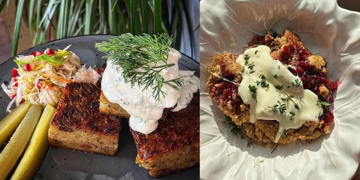 KW Folkekøkken: Polish potato pie and baked plums