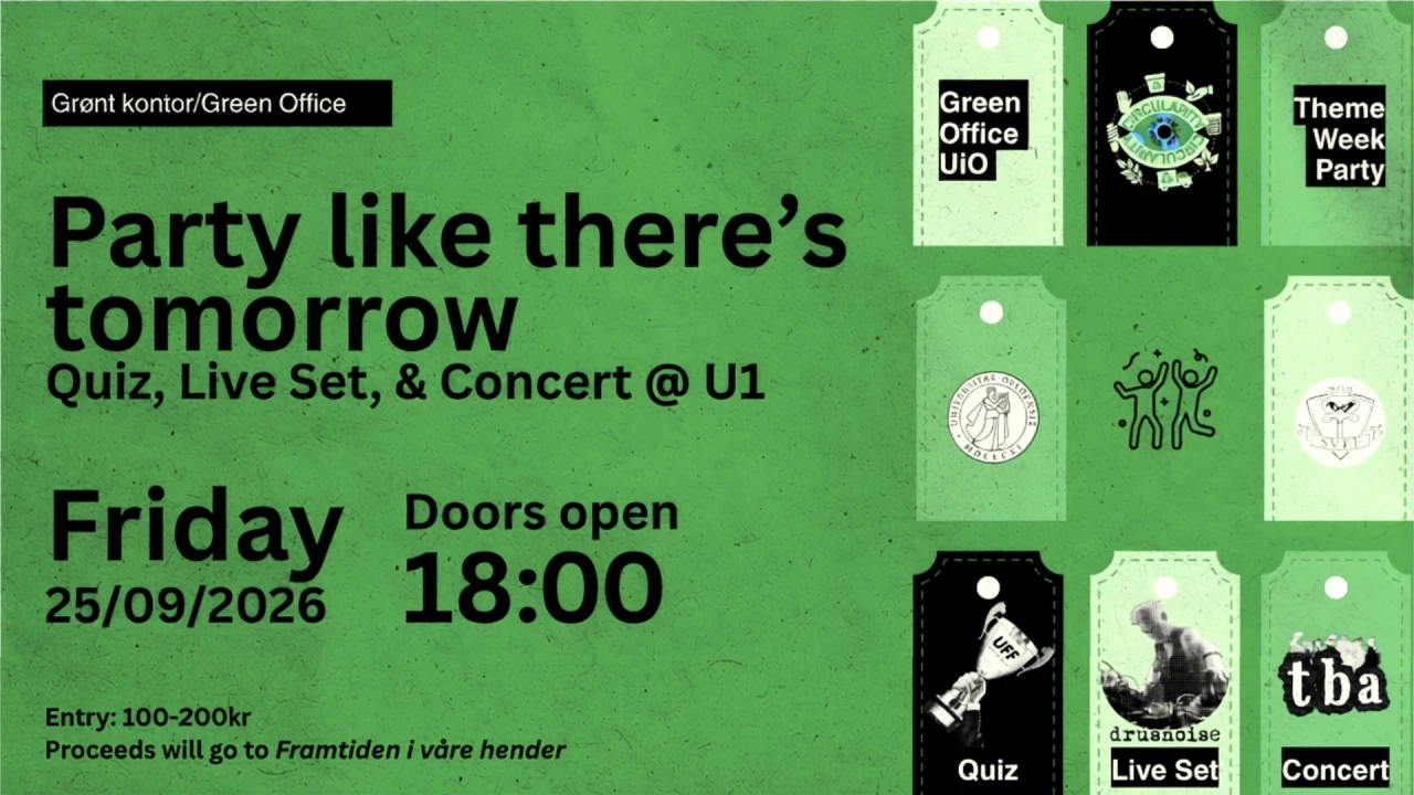 Party like there's tomorrow