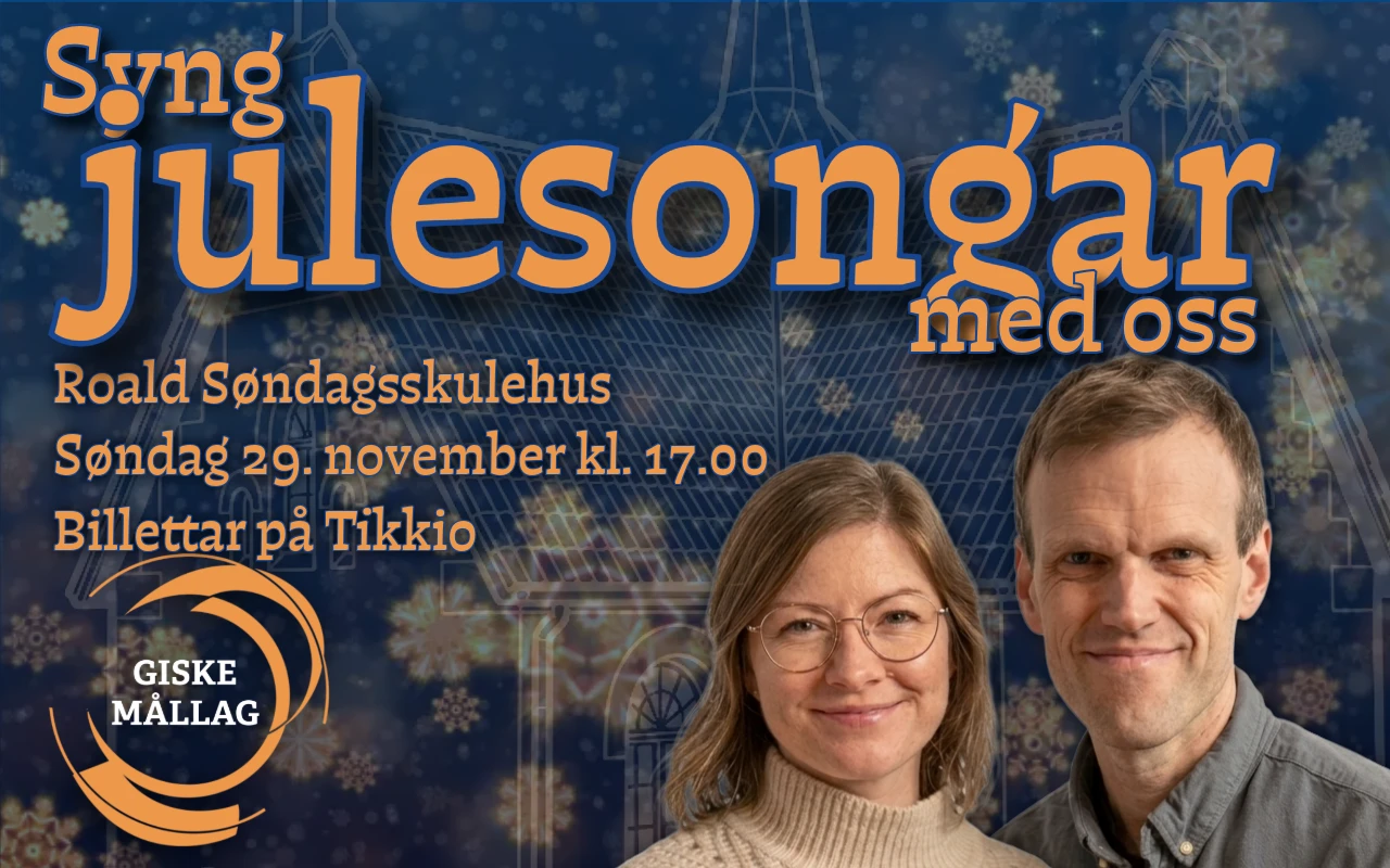 Syng julesongar på nynorsk med oss!
