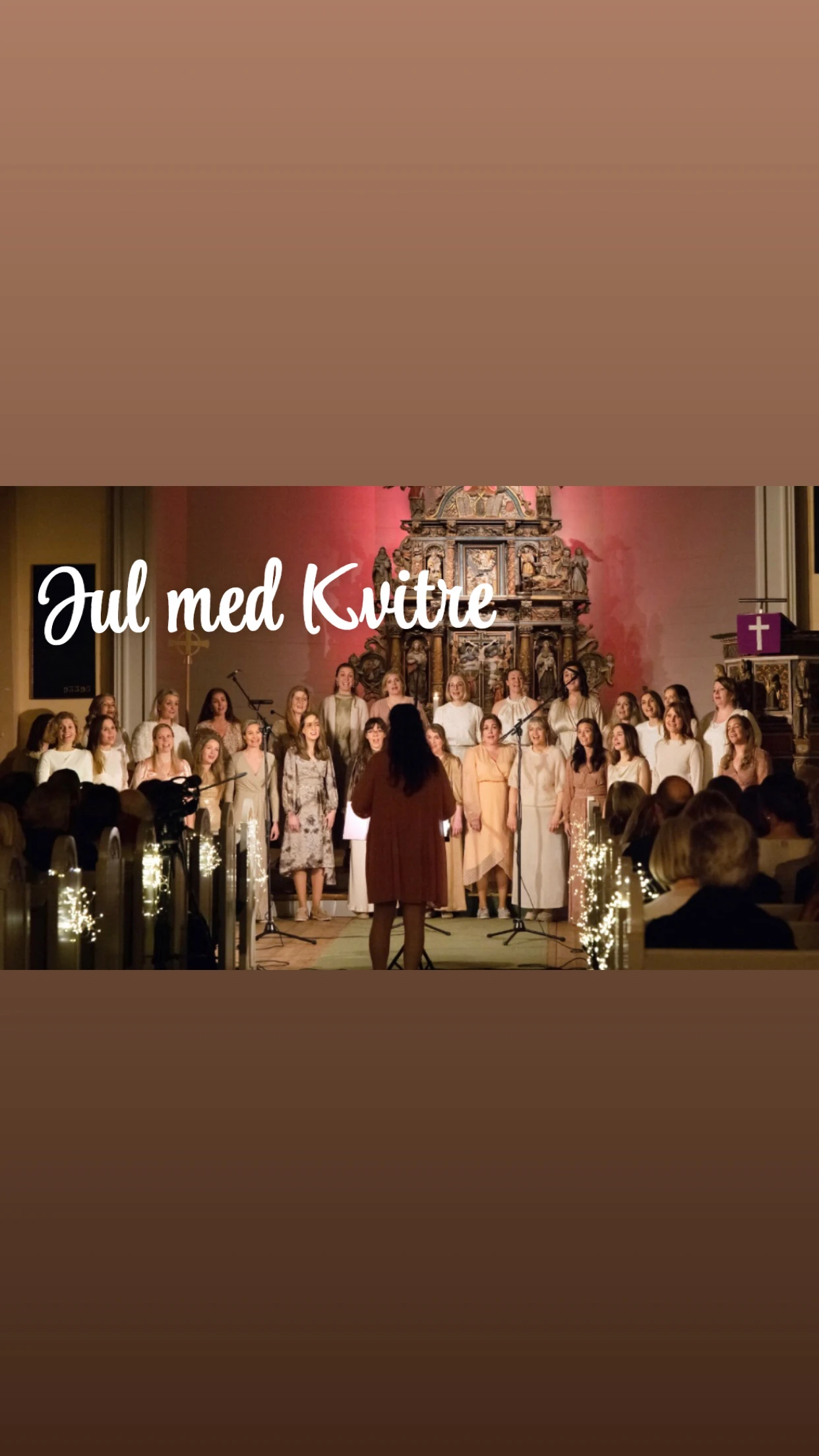 Jul med Kvitre i Førde kyrkje 