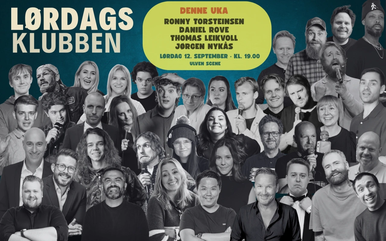 Lørdagsklubben - Ronny Torsteinsen, Daniel Rove, Thomas Leikvoll og Jørgen Nykås