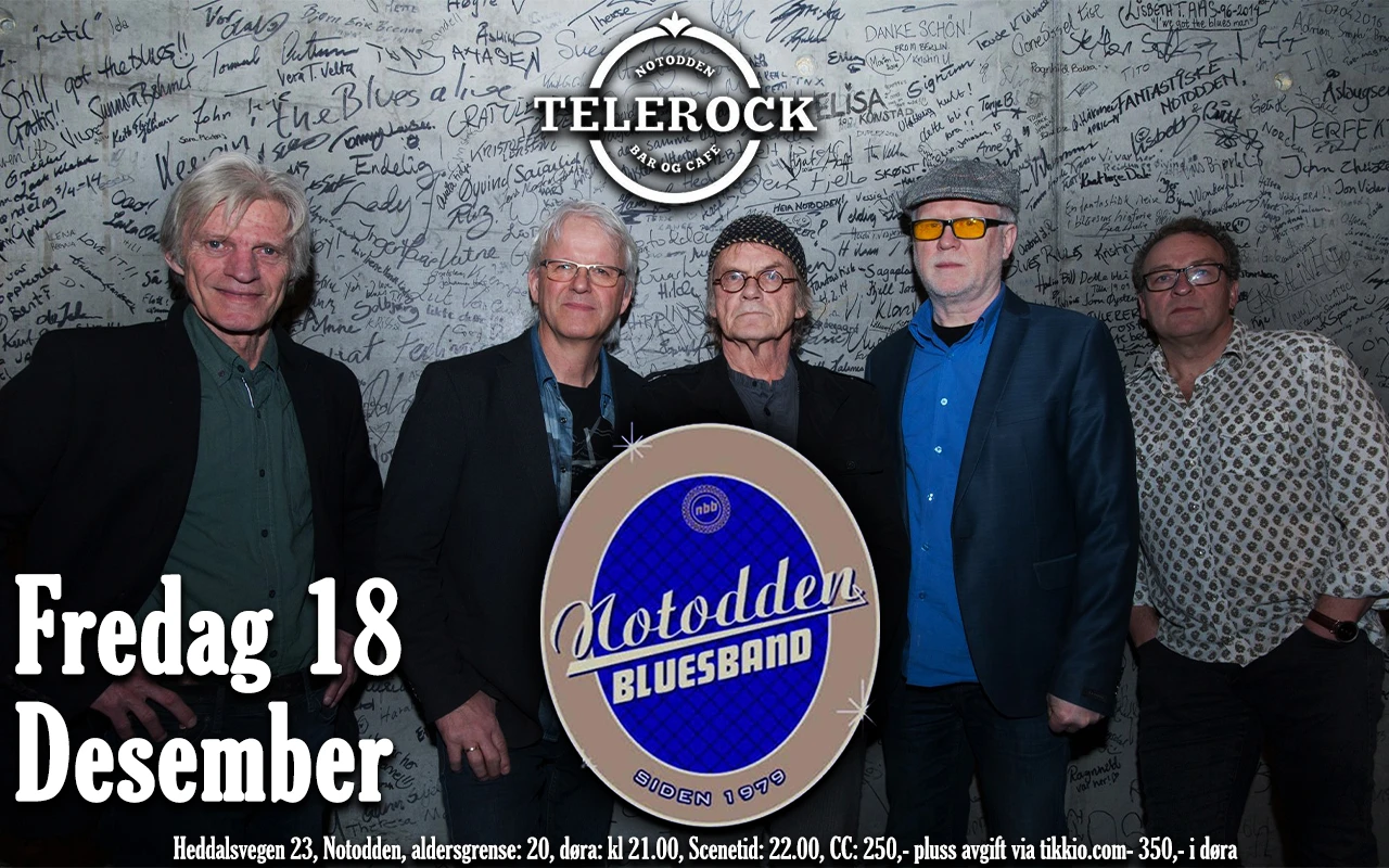 NOTODDEN BLUES BAND LIVE PÅ TELEROCK