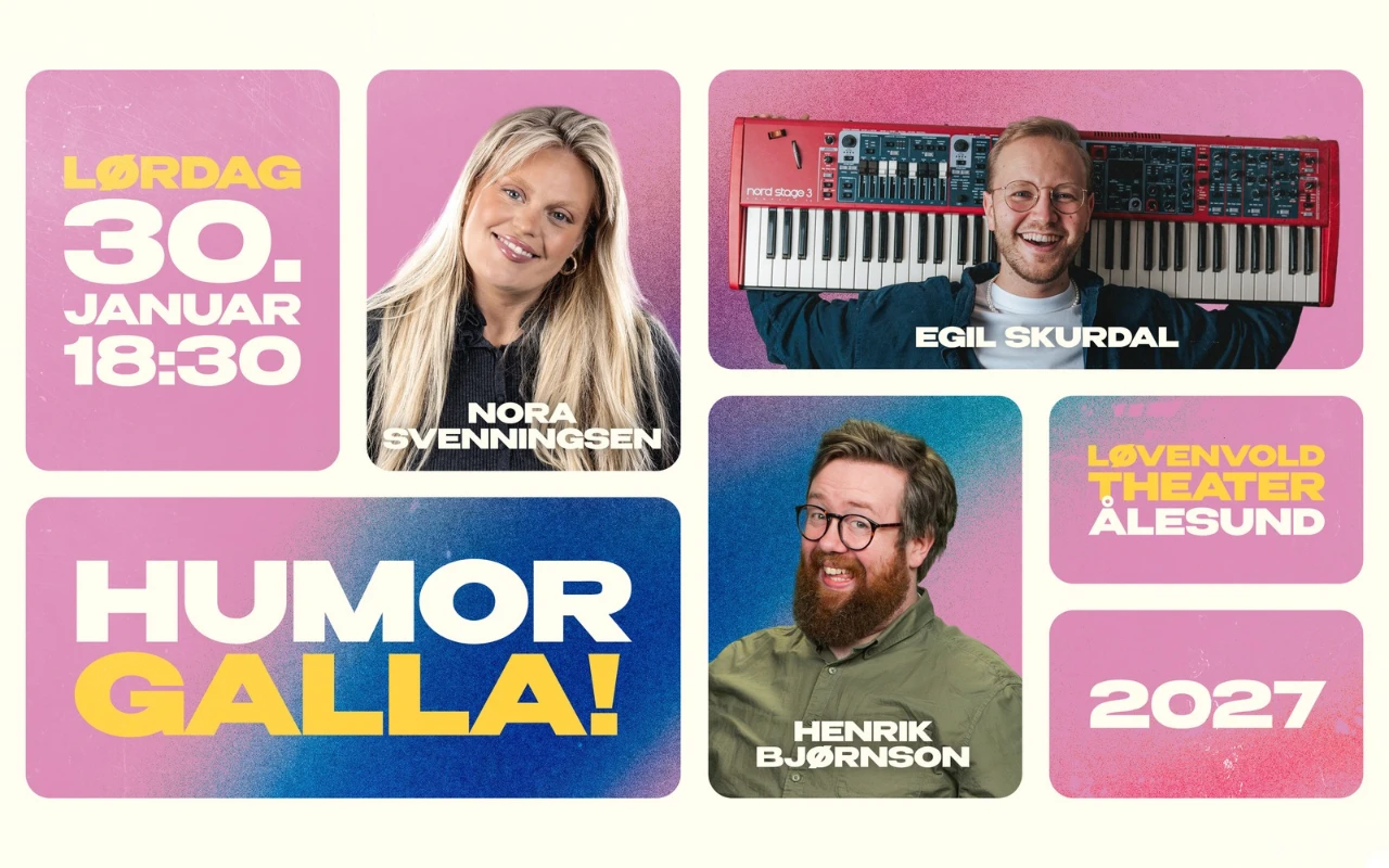 Humorgalla på Løvenvold Theater