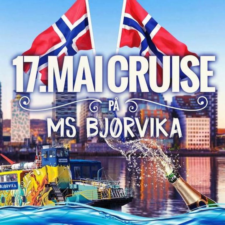 17. mai cruise på MS Bjørvika 16:00