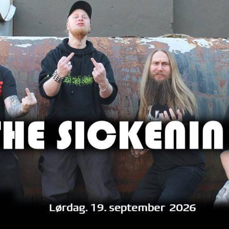 The Sickening / Support: The Vomitizer // Kulturfabrikken