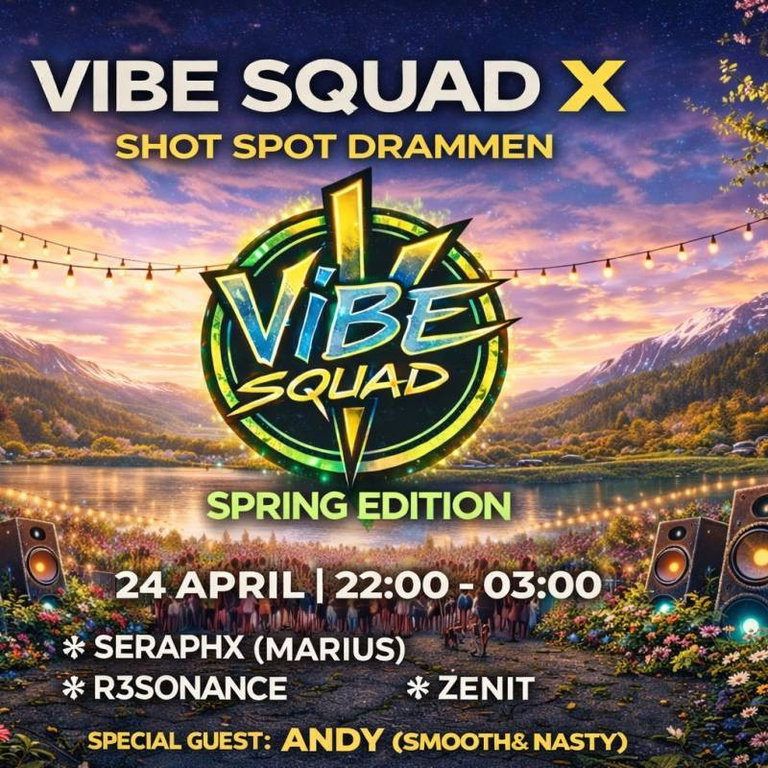 VIBE SQUAD X SHOT SPOT - SPRING EDITION!!