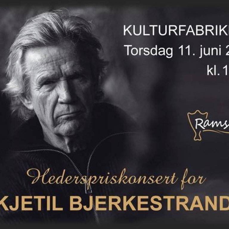 Hederspriskonsert for Kjetil Bjerkestrand // Kulturfabrikken