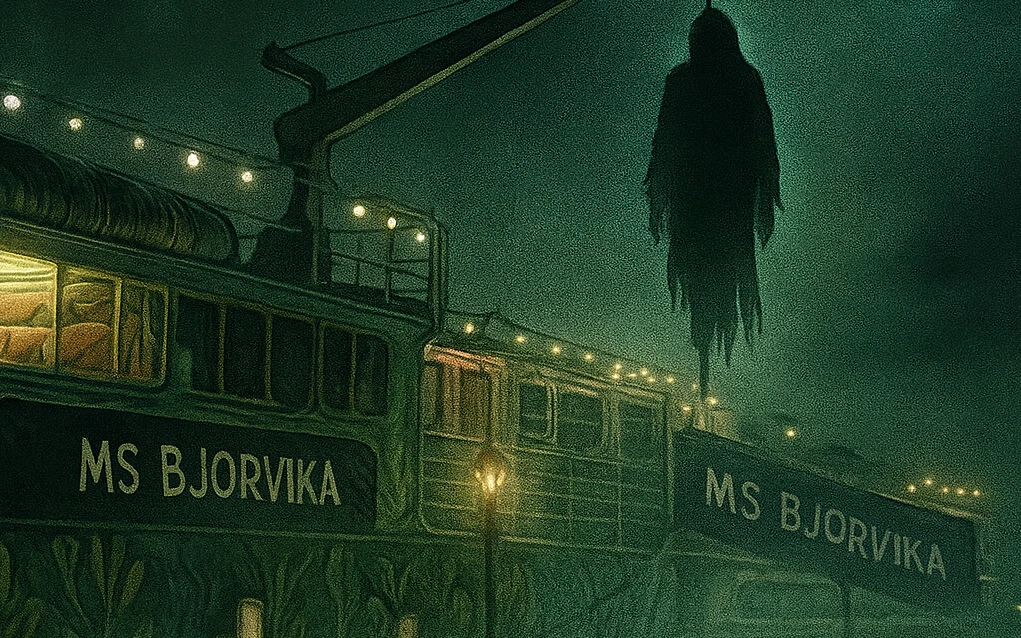 Halloween på Spøkelsesskipet MS Bjørvika