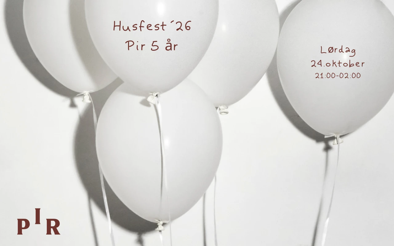 Husfest 2026 // Pir 5 år